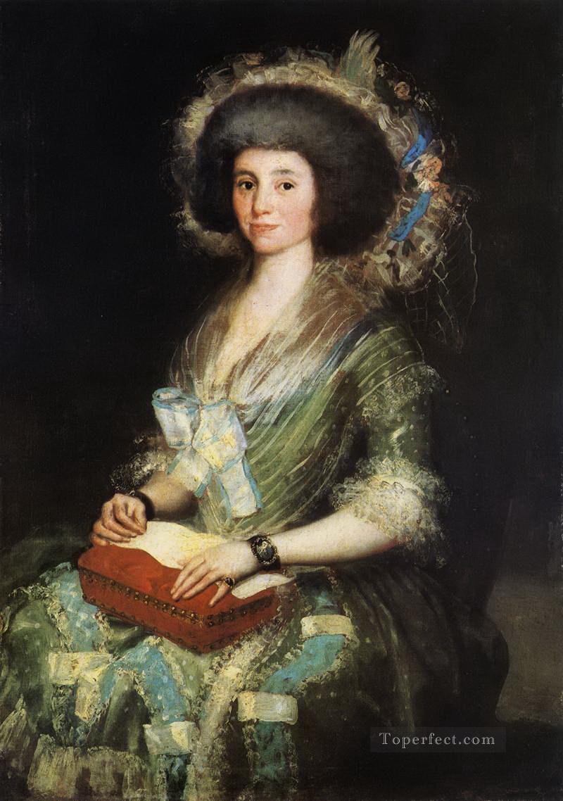 Esposa de Juan Agustín Ceán Bermúdez Francisco de Goya Pintura al óleo